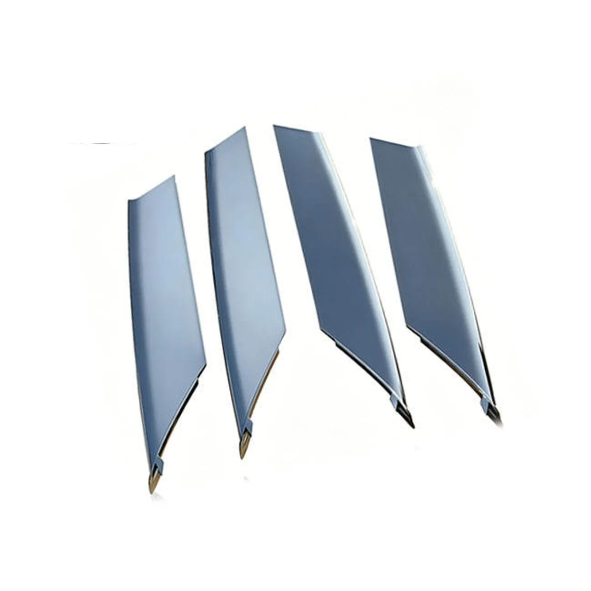 Tesla Model S fog lamp uper frame decorate strip (electroplating) Left detail 2