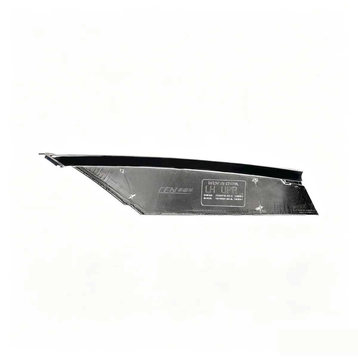 Tesla Model S fog lamp uper frame decorate strip (electroplating) Right detail 1