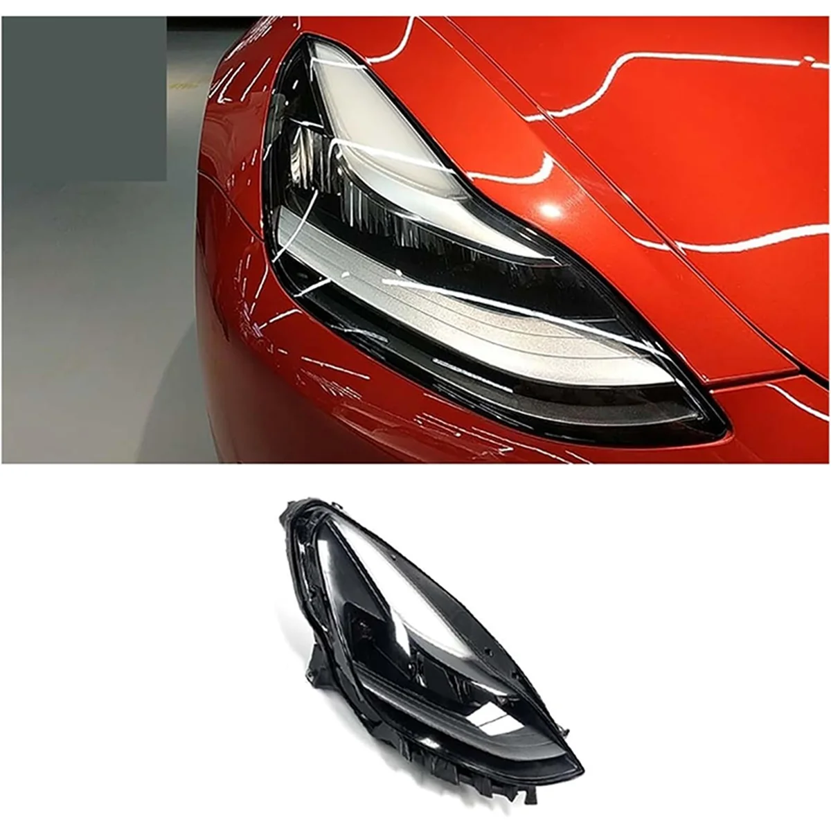 Tesla Headlight Left detail 3