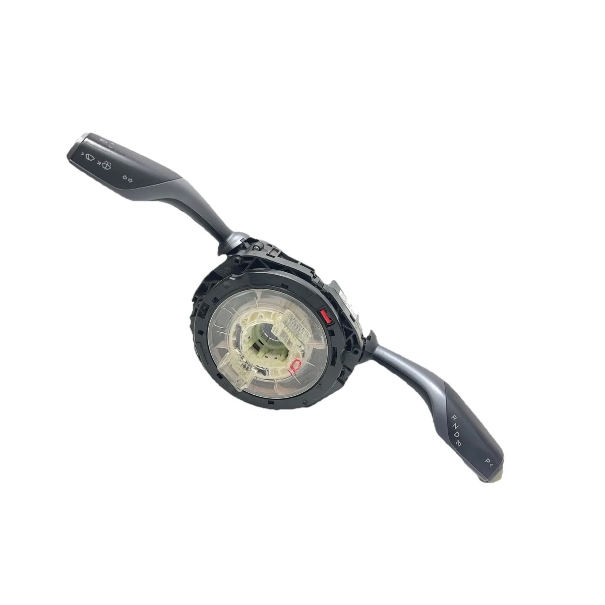 Tesla Model Y turn signal switch detail 2