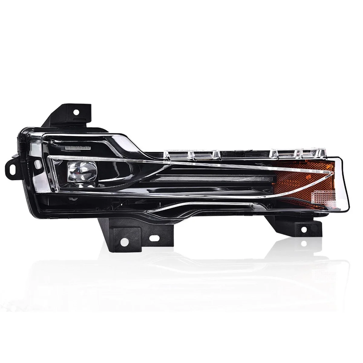 Tesla FASCIA FOG LIGHT LAMP NO AMBER DRL DOWN-LEVEL US Right