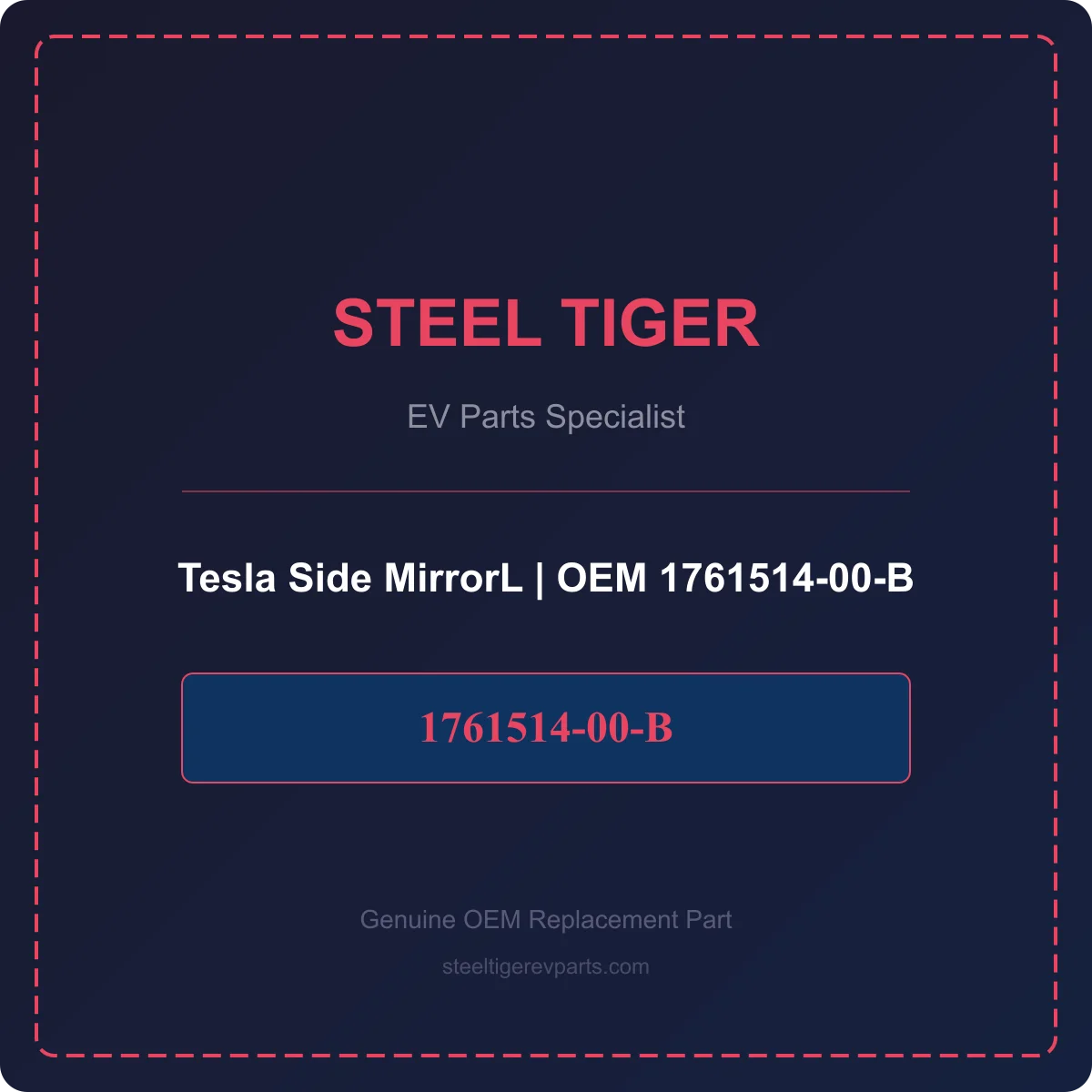 Tesla Side MirrorL detail 1