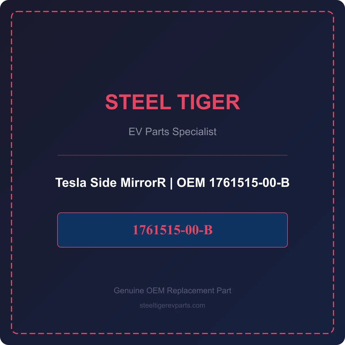 Tesla Side MirrorR detail 1