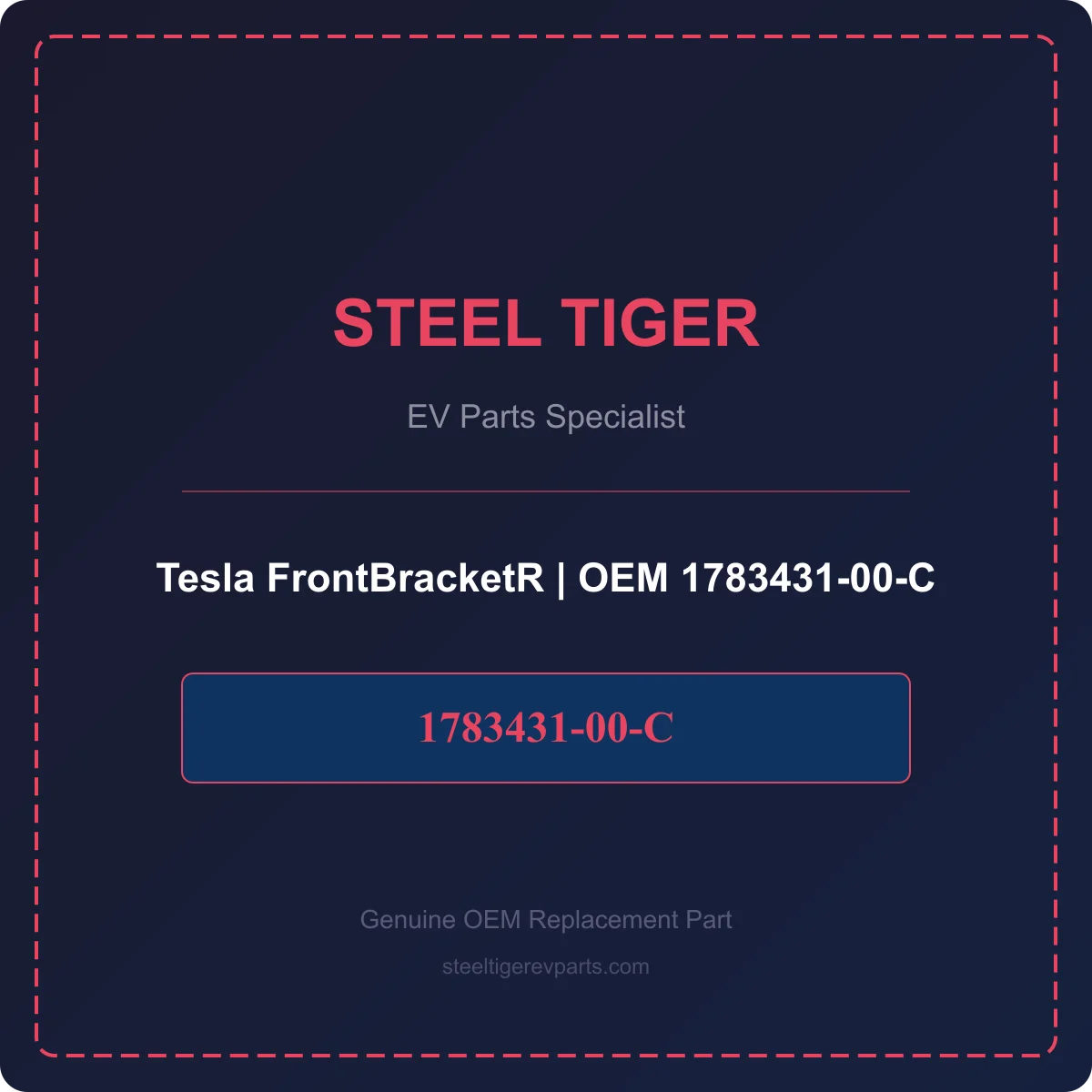 Tesla FrontBracketR detail 1