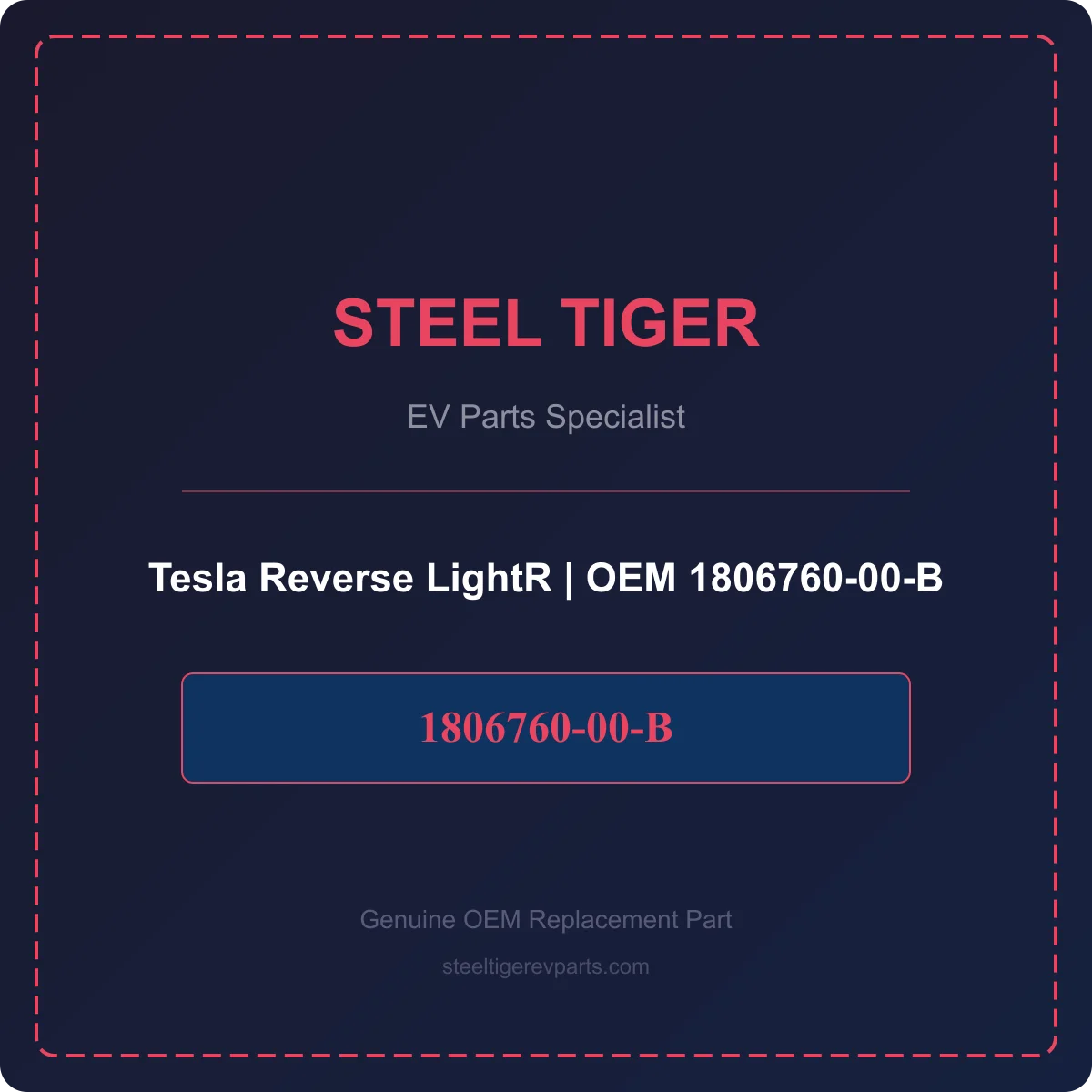 Tesla Reverse LightR detail 1