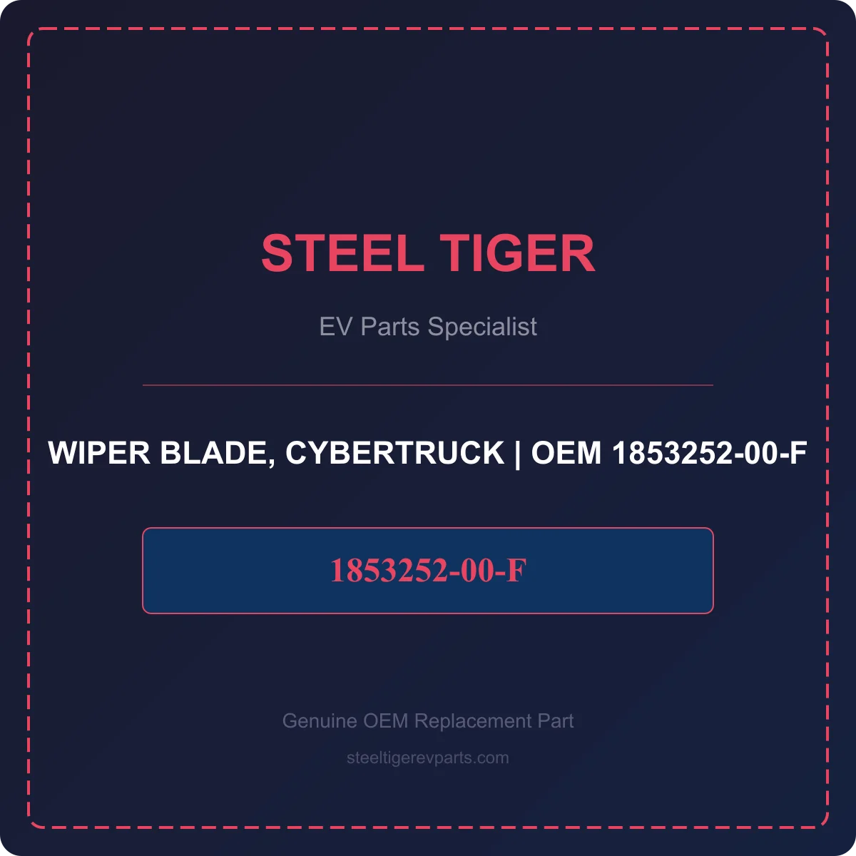 WIPER BLADE, CYBERTRUCK detail 1