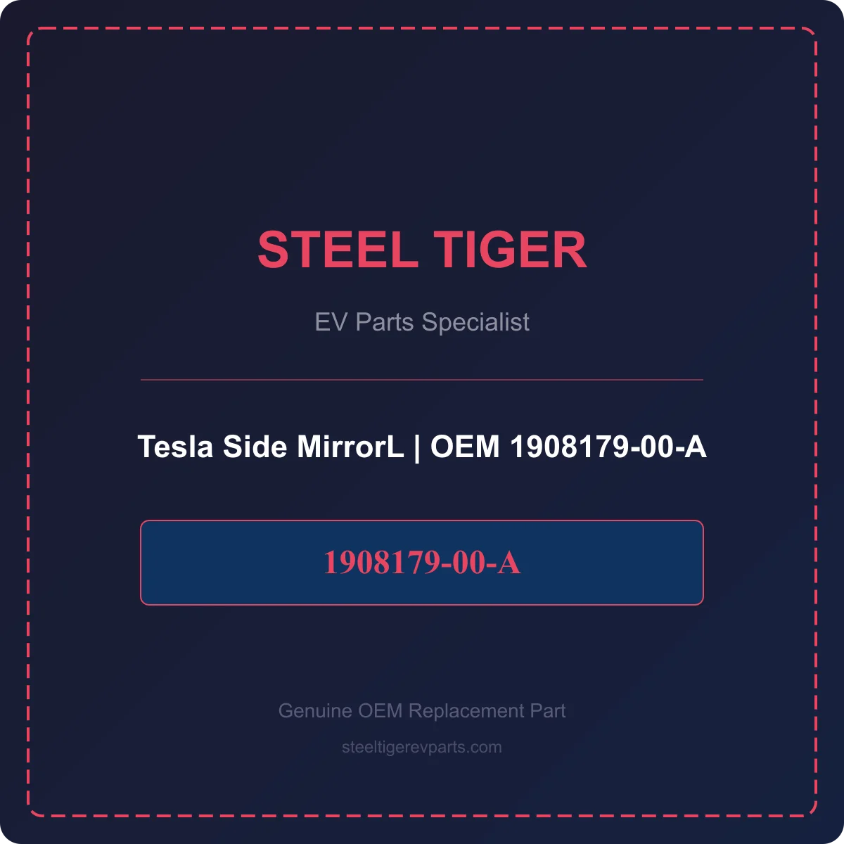 Tesla Side MirrorL detail 1