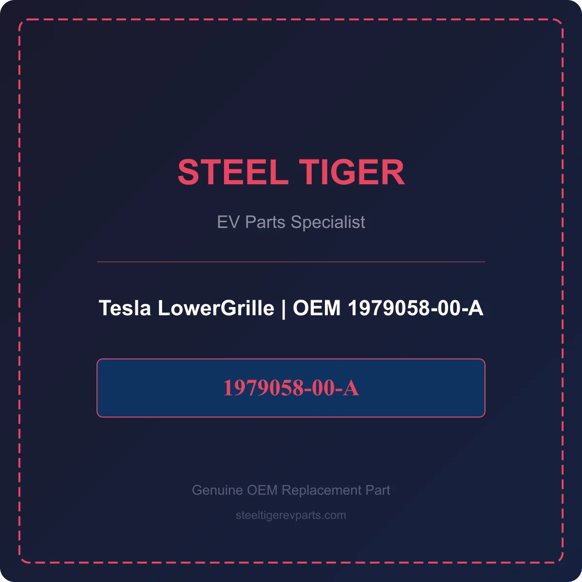Tesla LowerGrille detail 1