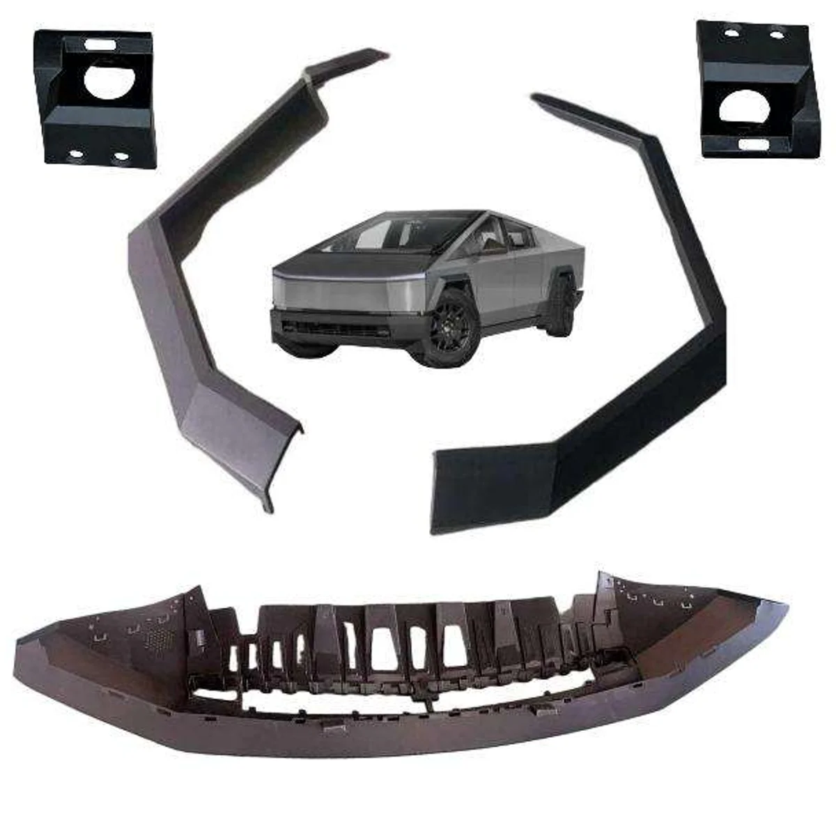 Tesla FrunkRearCoverPanel