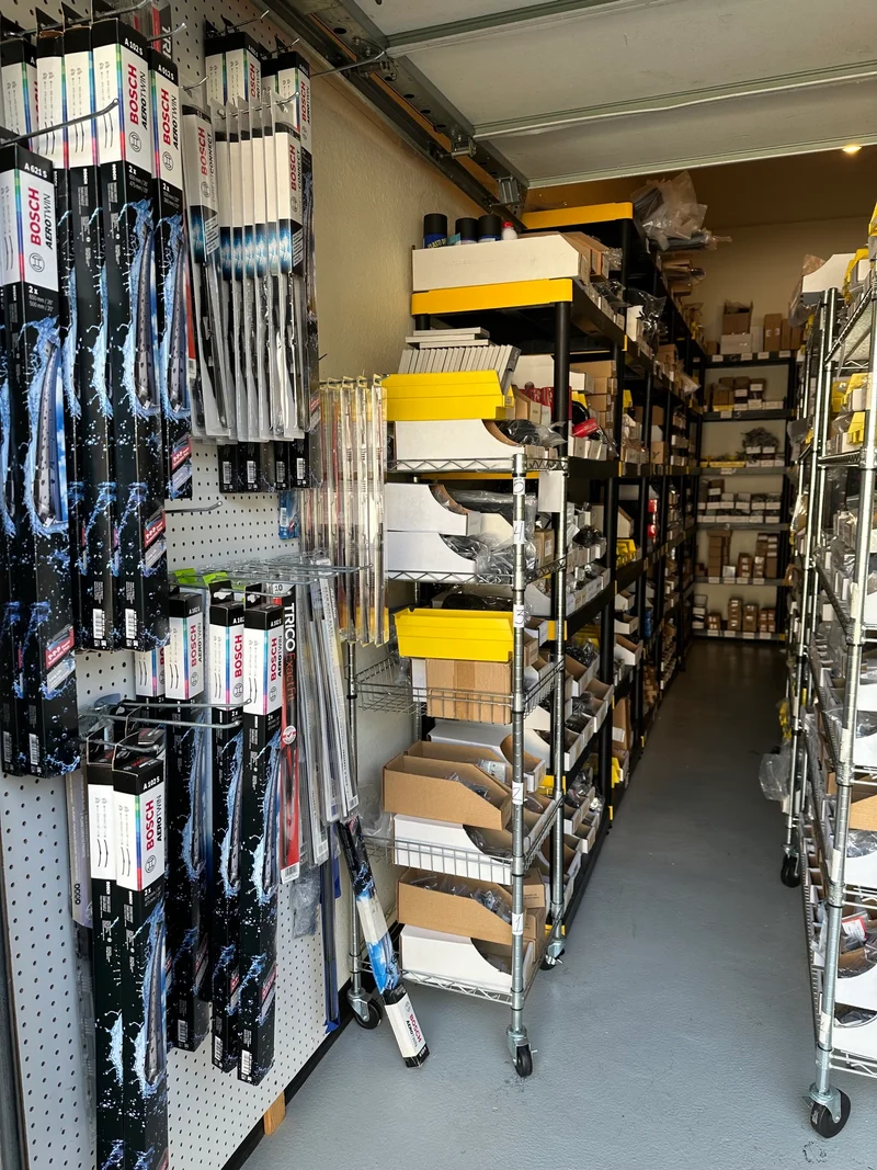 Warehouse racking and inventory